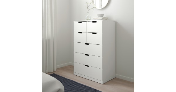 IKEA NORDLI Chest of 7 Drawers White Furniture Urban Sales